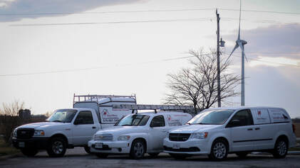 Gray Wolf Pest Control Vehicles
